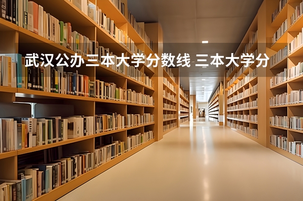 武汉公办三本大学分数线 三本大学分数线
