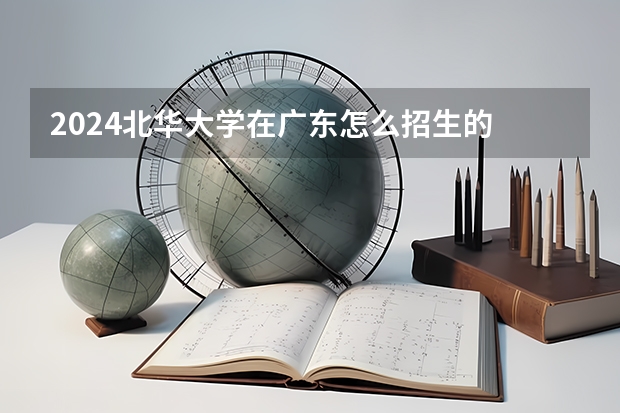 2024北华大学在广东怎么招生的