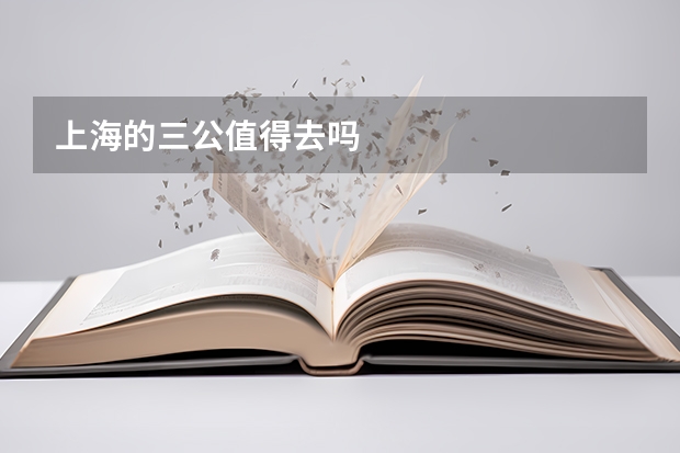 上海的三公值得去吗