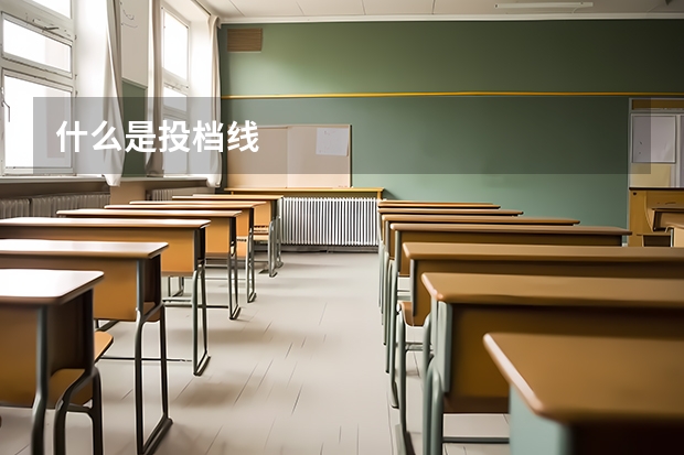 什么是投档线