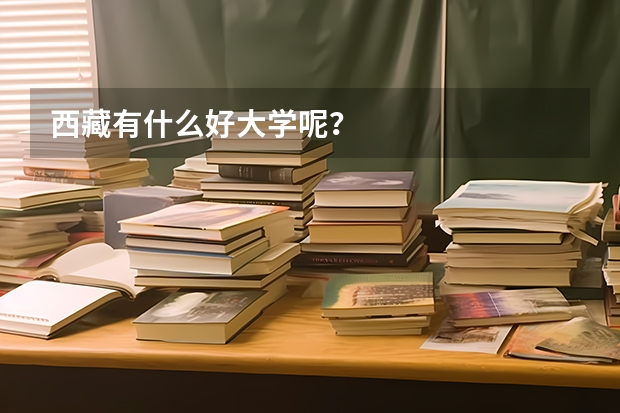 西藏有什么好大学呢？