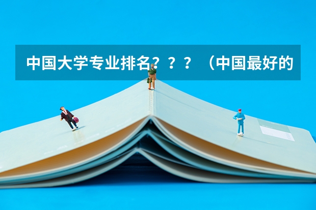中国大学专业排名？？？/（中国最好的大学排名）