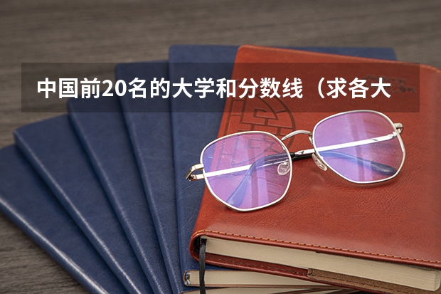 中国前20名的大学和分数线（求各大高校排名和在广东的录取分数）