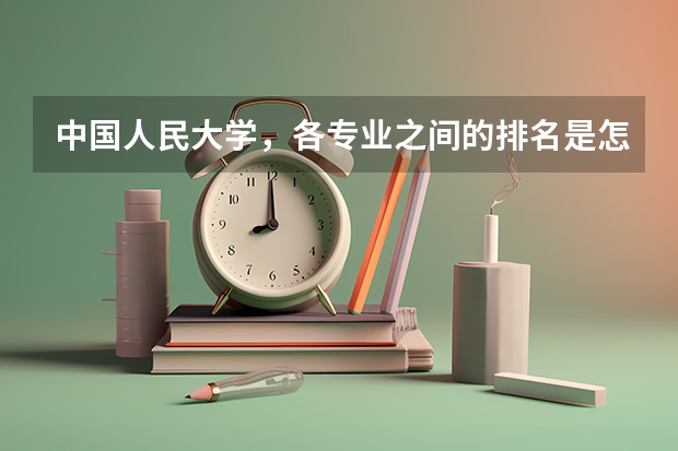 中国人民大学，各专业之间的排名是怎样的？新闻学虽然是全国第一，但在校内排名怎样？ 中国那所大学新闻系最好