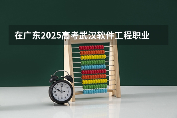 在广东2025高考武汉软件工程职业学院招生计划如何
