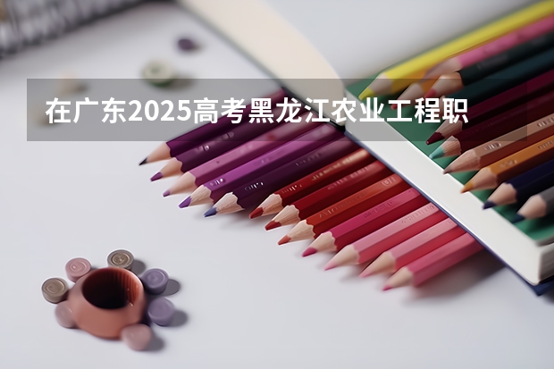 在广东2025高考黑龙江农业工程职业学院招生计划如何