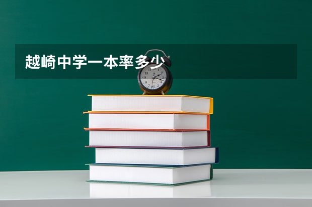 越崎中学一本率多少