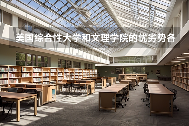 美国综合性大学和文理学院的优劣势各有哪些？