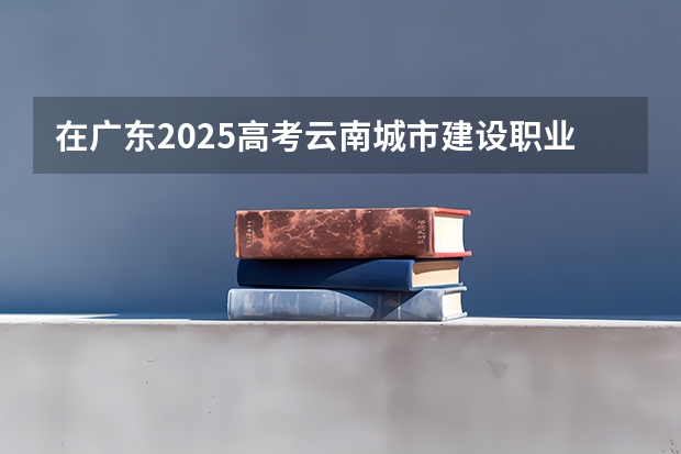 在广东2025高考云南城市建设职业学院招生计划如何