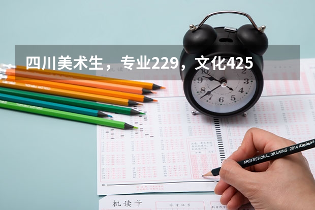 四川美术生，专业229，文化425，填了川师大，能走不？艺术设计专业调档线637，我是654。 四川工业科技学院美术生录取分数线