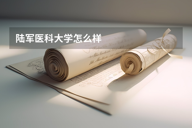 陆军医科大学怎么样