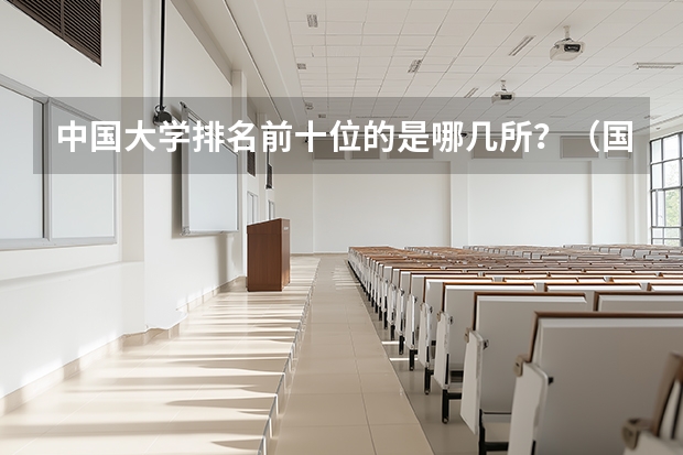 中国大学排名前十位的是哪几所？（国内最好的外语大学是哪所）
