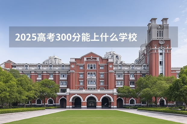 2025高考300分能上什么学校