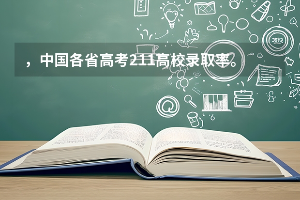 ，中国各省高考211高校录取率。 江西卷子难度全国第几