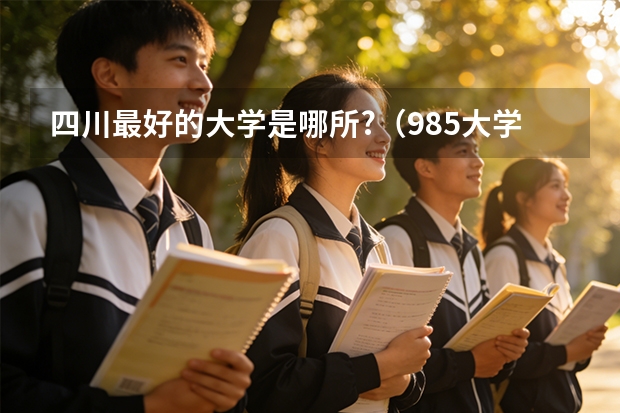 四川最好的大学是哪所?（985大学有几所）