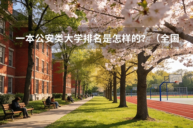 一本公安类大学排名是怎样的？（全国有哪几所大学的行政管理学实力较强？（说出十个左右就OK，最好是按排名））