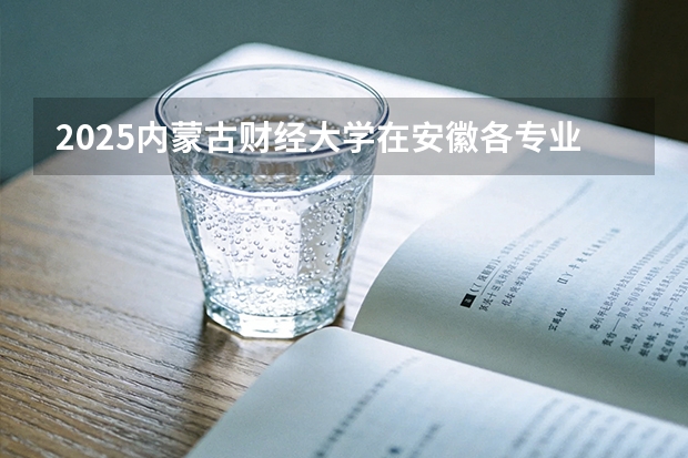 2025内蒙古财经大学在安徽各专业招生人数多少（2026参考）