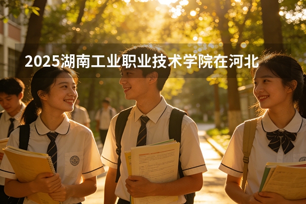 2025湖南工业职业技术学院在河北各专业招生人数多少（2026参考）