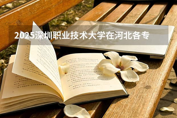 2025深圳职业技术大学在河北各专业招生人数多少（2026参考）