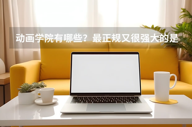 动画学院有哪些？最正规又很强大的是？