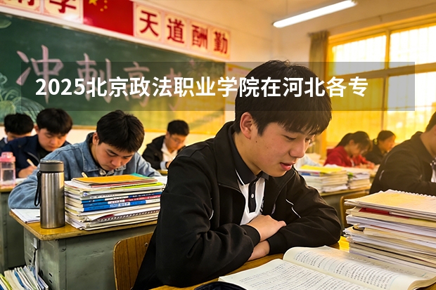 2025北京政法职业学院在河北各专业招生人数多少（2026参考）