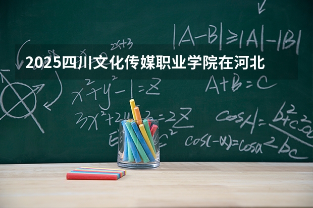 2025四川文化传媒职业学院在河北各专业招生人数多少（2026参考）