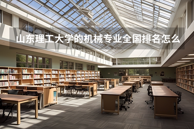 山东理工大学的机械专业全国排名怎么样？？