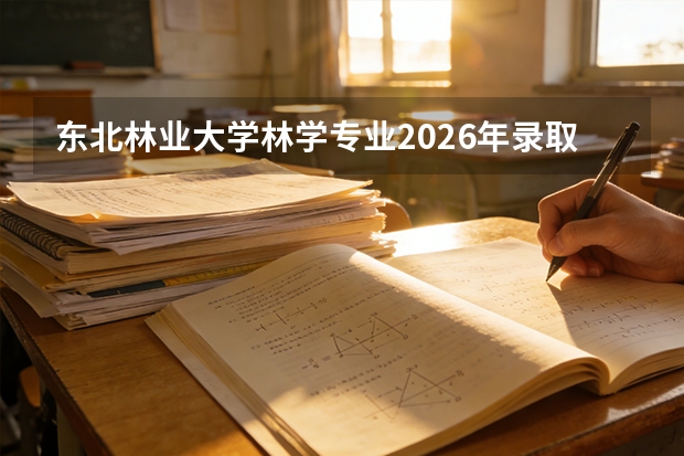 东北林业大学林学专业2026年录取线与国家公园就业方向
