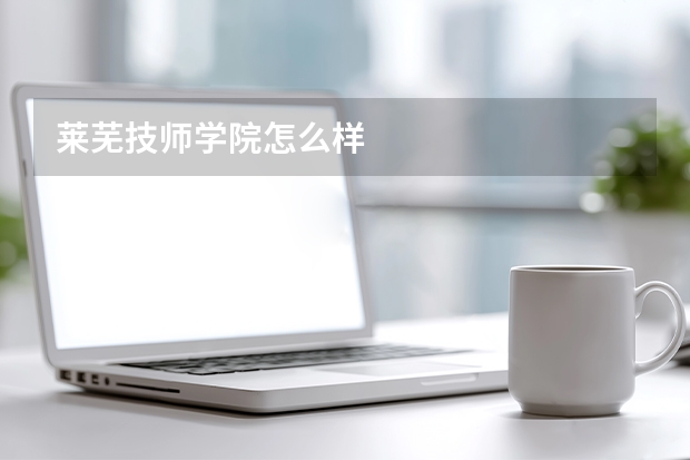 莱芜技师学院怎么样
