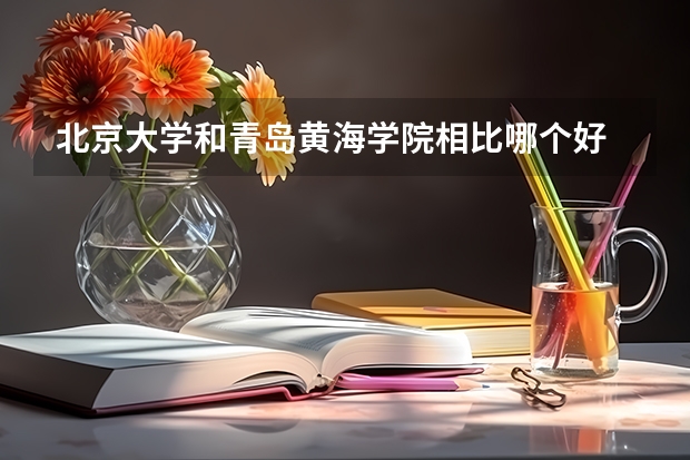 北京大学和青岛黄海学院相比哪个好 录取分数线对比