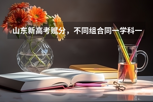 山东新高考赋分，不同组合同一学科一起赋分吗？