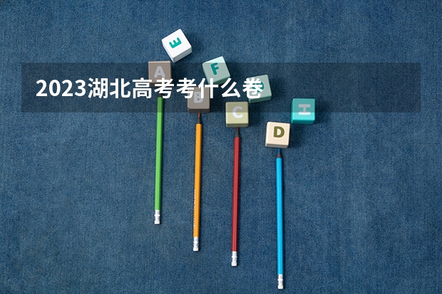 2023湖北高考考什么卷