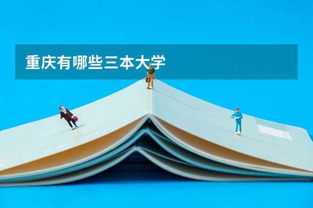 重庆有哪些三本大学