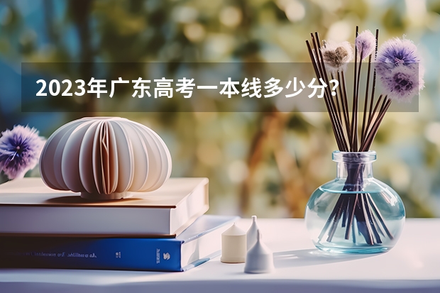 2023年广东高考一本线多少分？