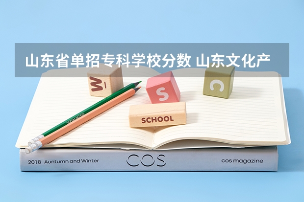 山东省单招专科学校分数 山东文化产业职业学院单招分数线