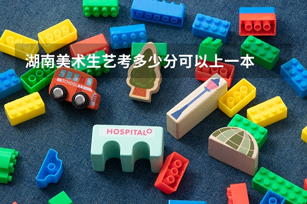 湖南美术生艺考多少分可以上一本