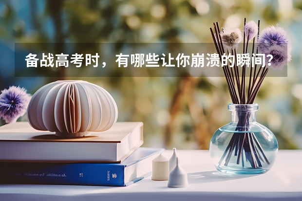 备战高考时，有哪些让你崩溃的瞬间？