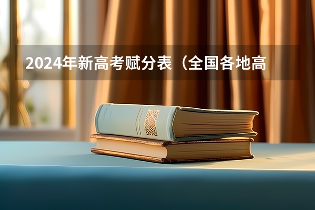 2024年新高考赋分表（全国各地高考录取分数线 2023高考录取分数线）