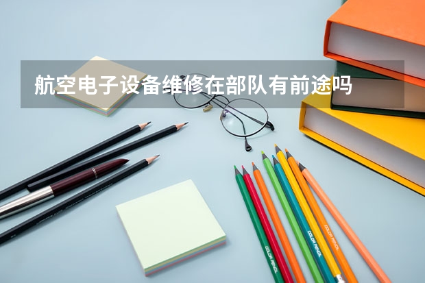 航空电子设备维修在部队有前途吗