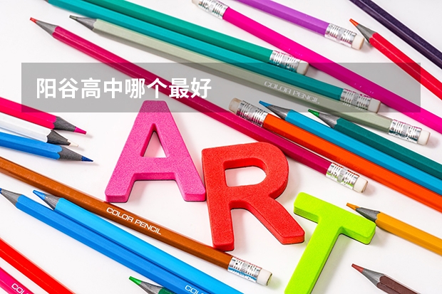 阳谷高中哪个最好