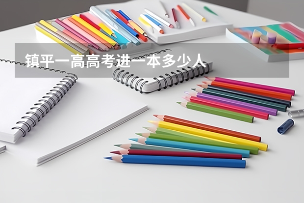 镇平一高高考进一本多少人