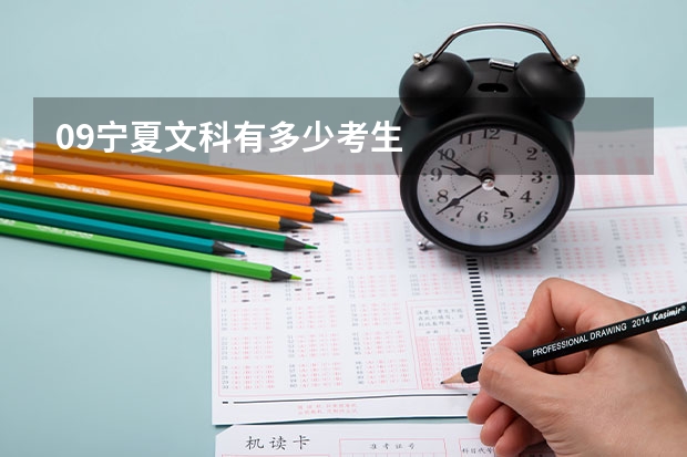 09宁夏文科有多少考生