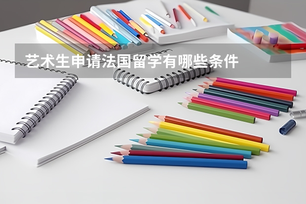 艺术生申请法国留学有哪些条件