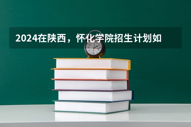 2024在陕西，怀化学院招生计划如何