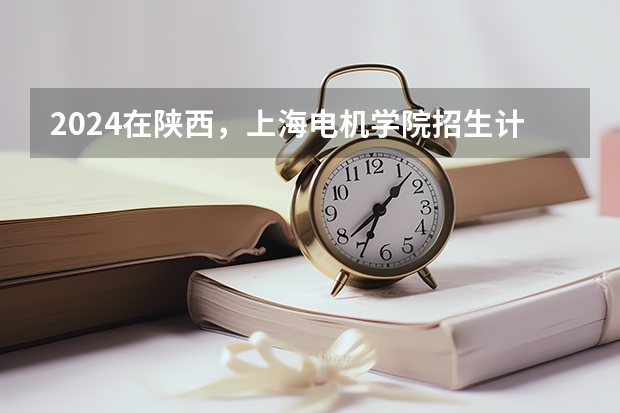2024在陕西，上海电机学院招生计划如何