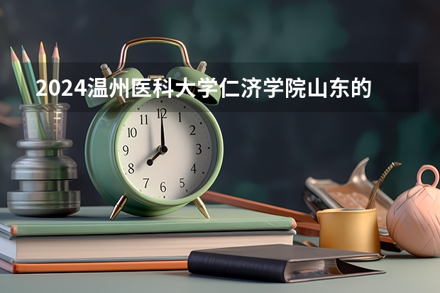 2024温州医科大学仁济学院山东的招生计划