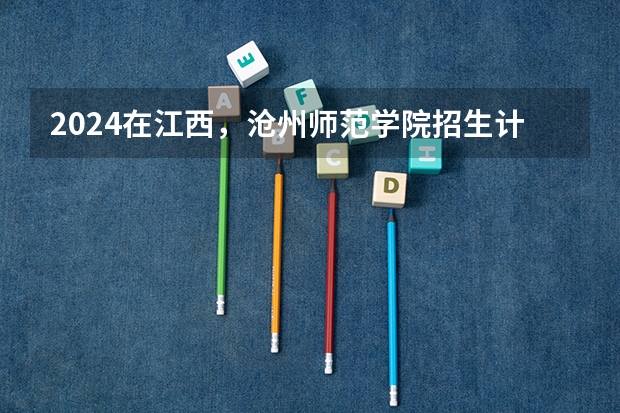 2024在江西，沧州师范学院招生计划如何