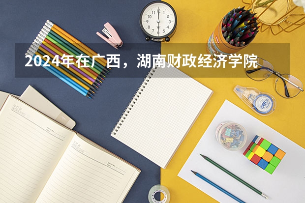 2024年在广西，湖南财政经济学院如何招生