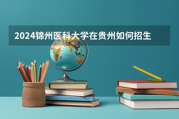 2024锦州医科大学在贵州如何招生