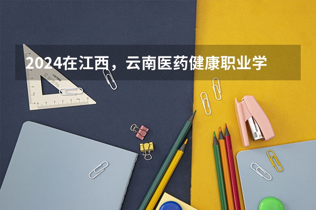 2024在江西，云南医药健康职业学院招生计划如何
